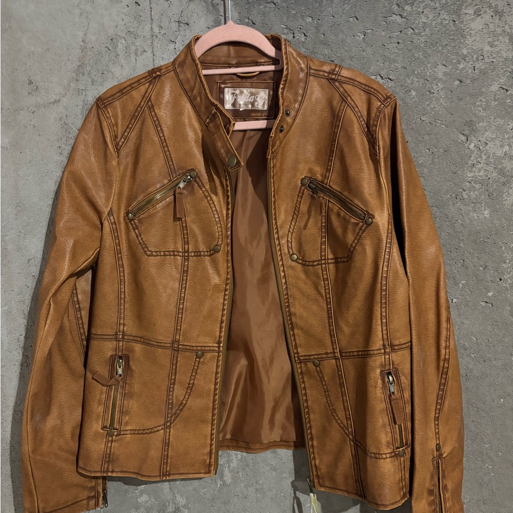Brown Leather Jacket